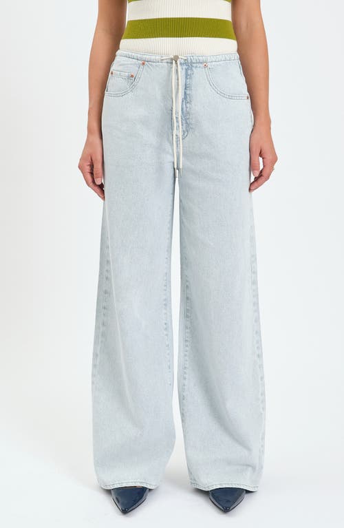 Daze Madison Tie Waist Wide Leg Jeans