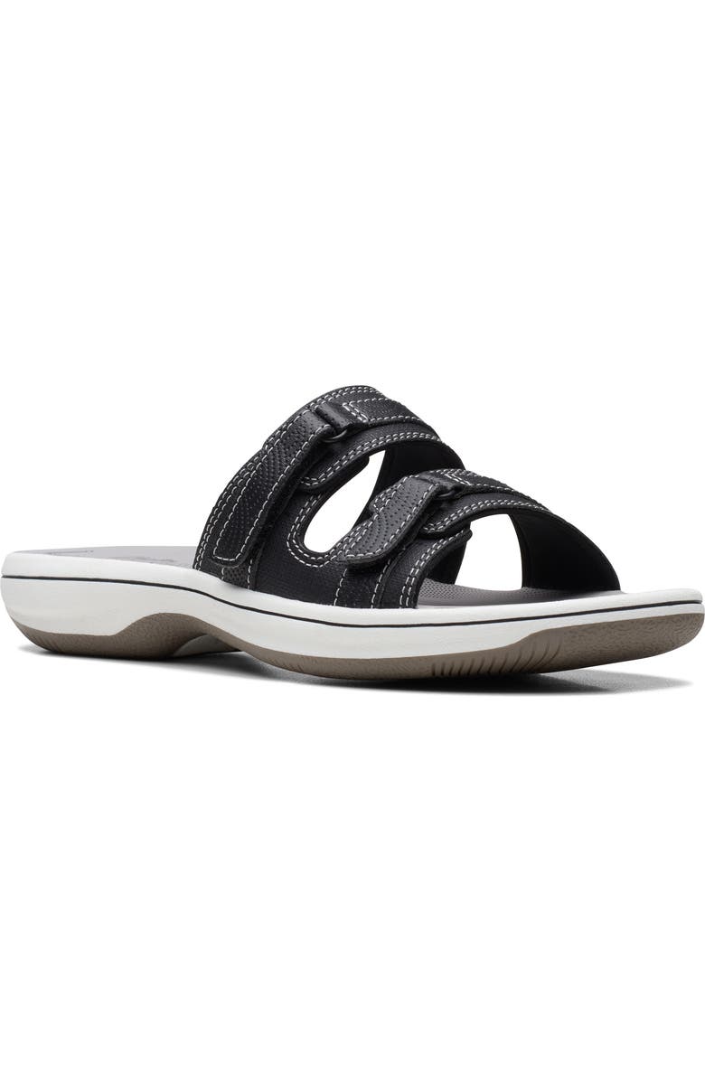 Clarks<sup>®</sup> Breeze Piper Slide Sandal, Main, color,