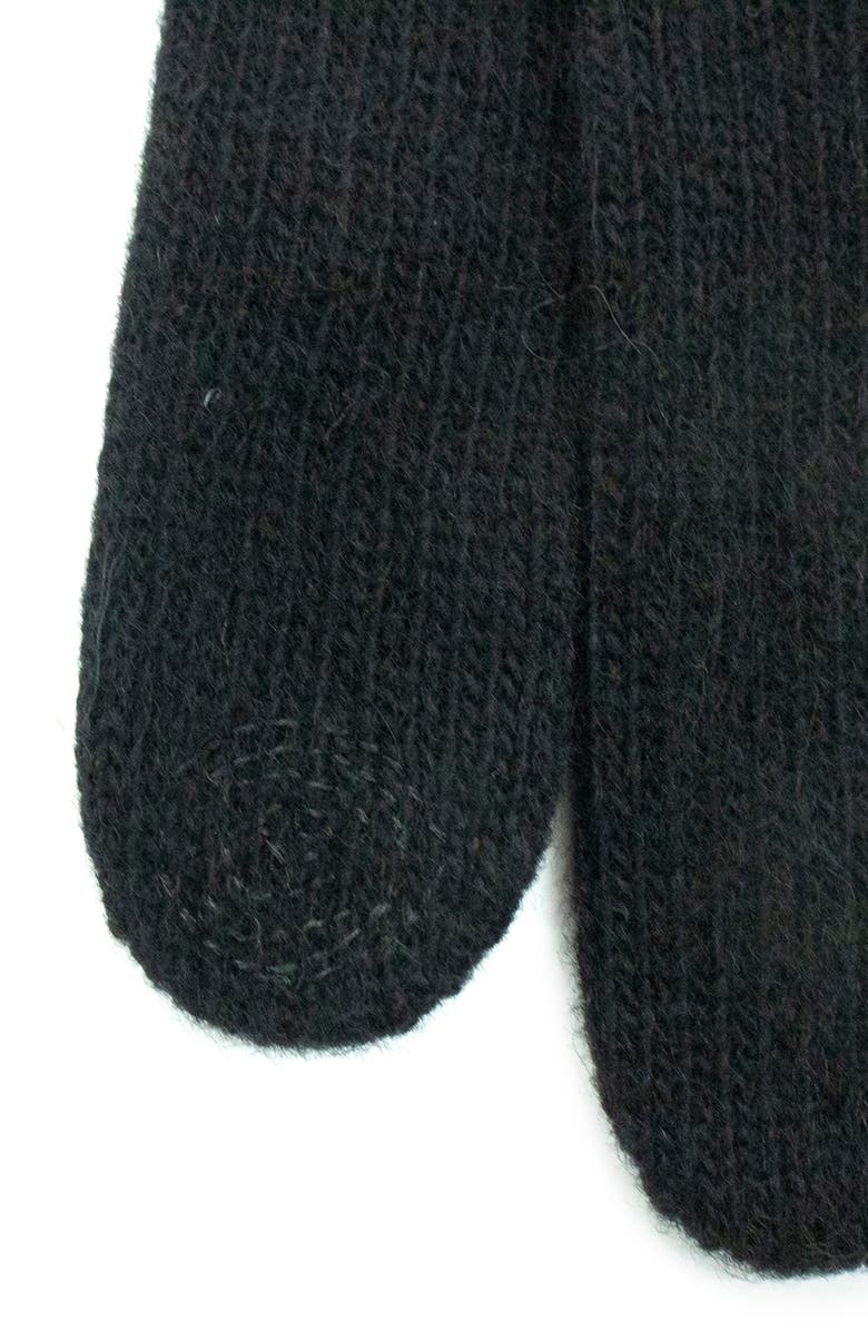 Portolano Cashmere Tech Gloves, Alternate, color, Black