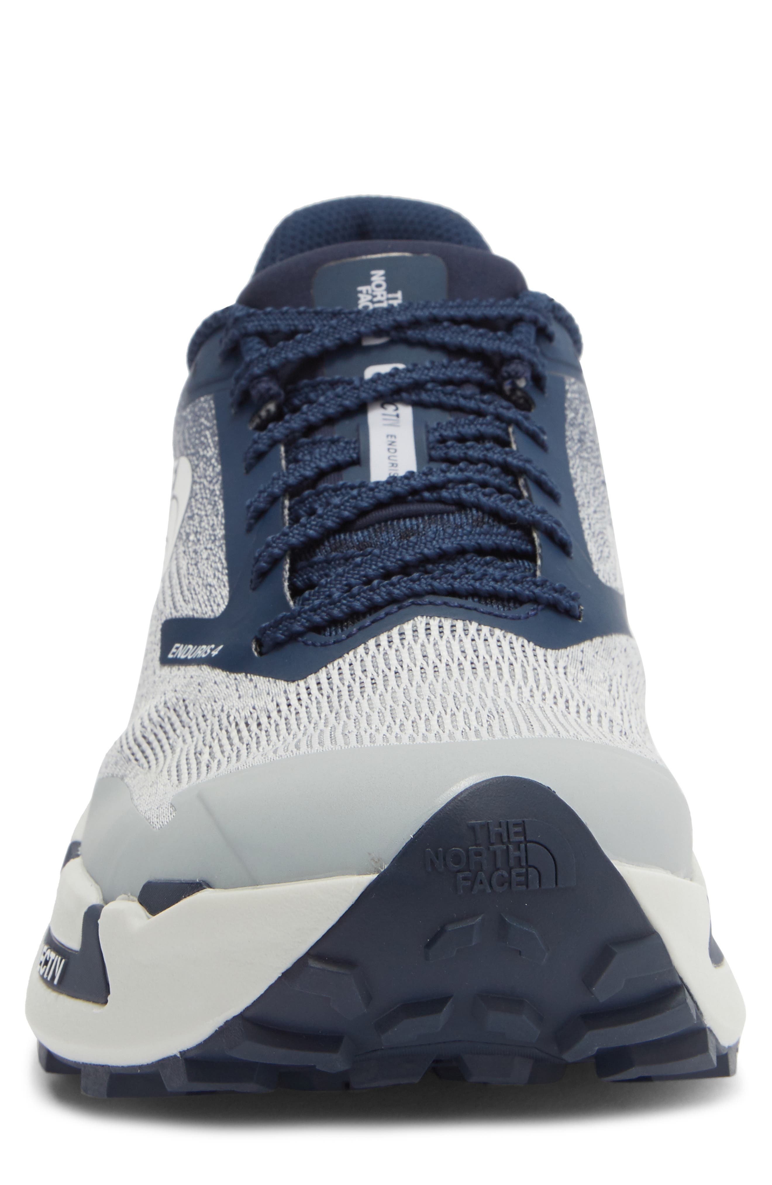 The North Face VECTIV<sup>™</sup> Enduris 4 Trail Running Shoe, Alternate, color, Glacier Gray/ Summit Navy