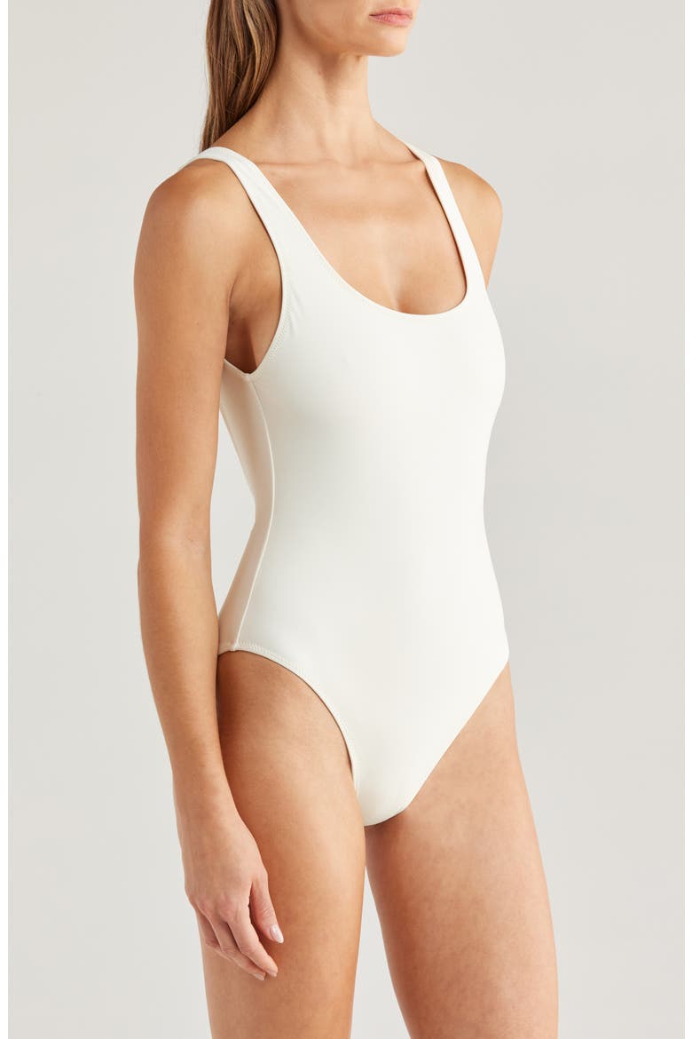 The Annemarie One-Piece Swimsuit, Alternate, color, BRULE