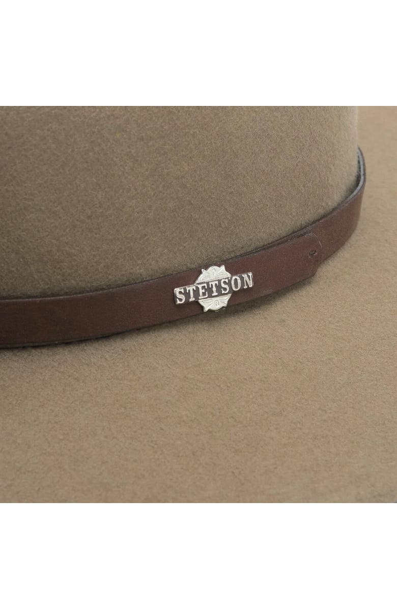 Stetson Route 66 Hat, Alternate, color, Mushroom