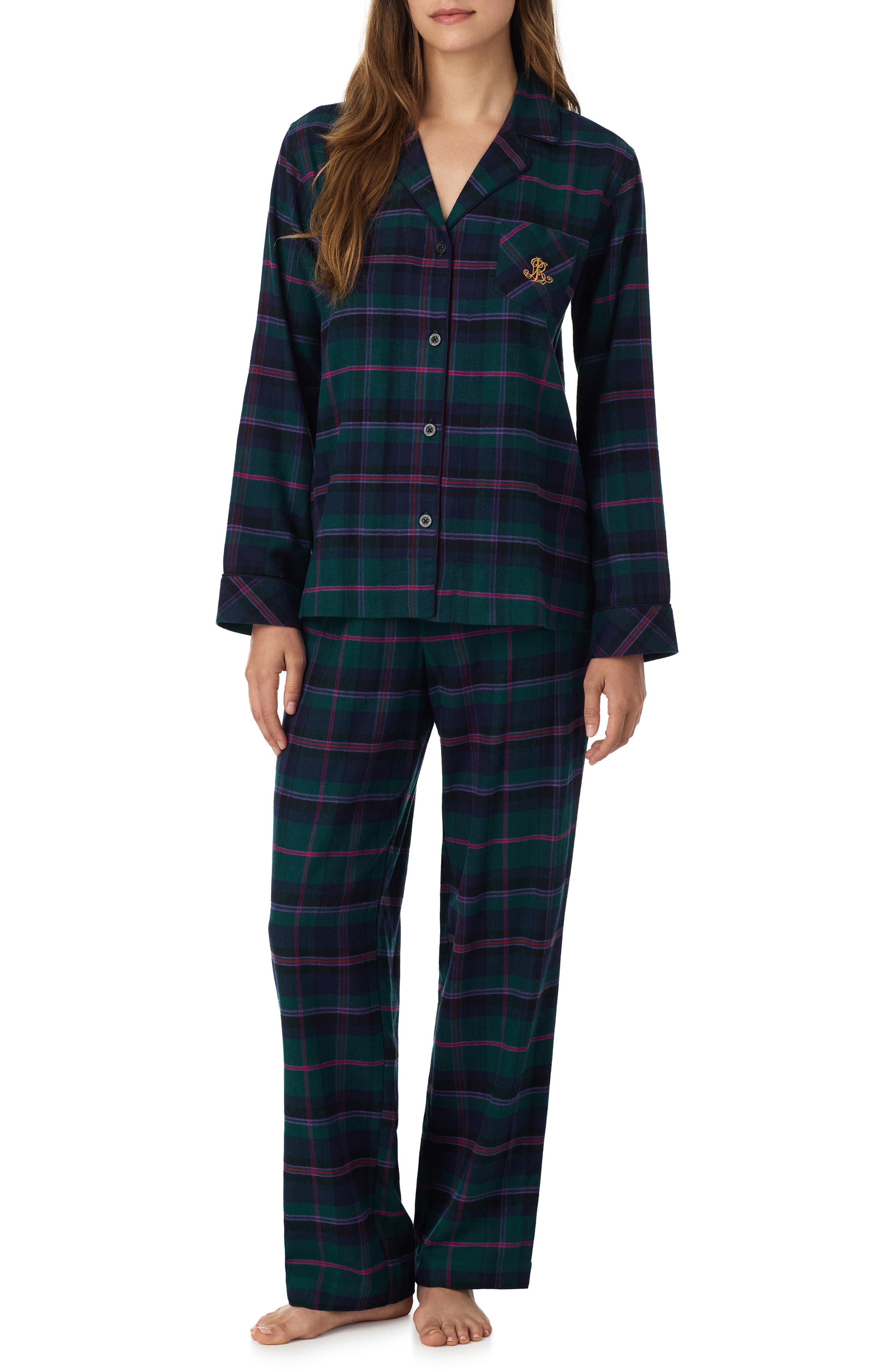 GREEN PLAID