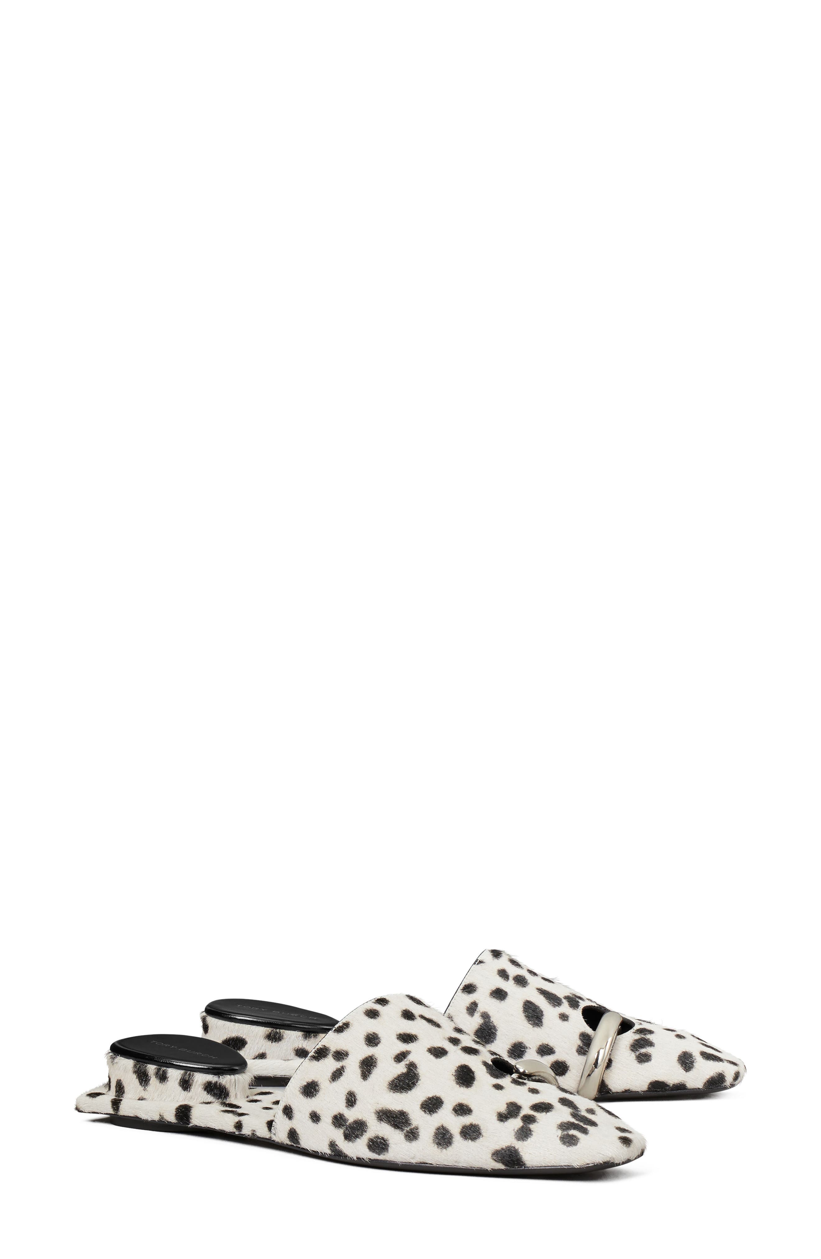 BLACK/ WHITE CALF HAIR