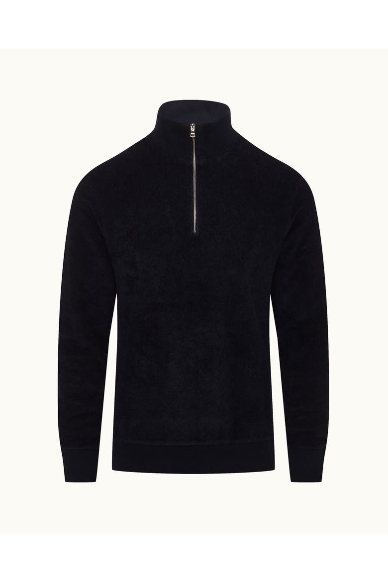 Isar Towelling Classic-Fit Sweatshirt, Alternate, color, NIGHT IRIS