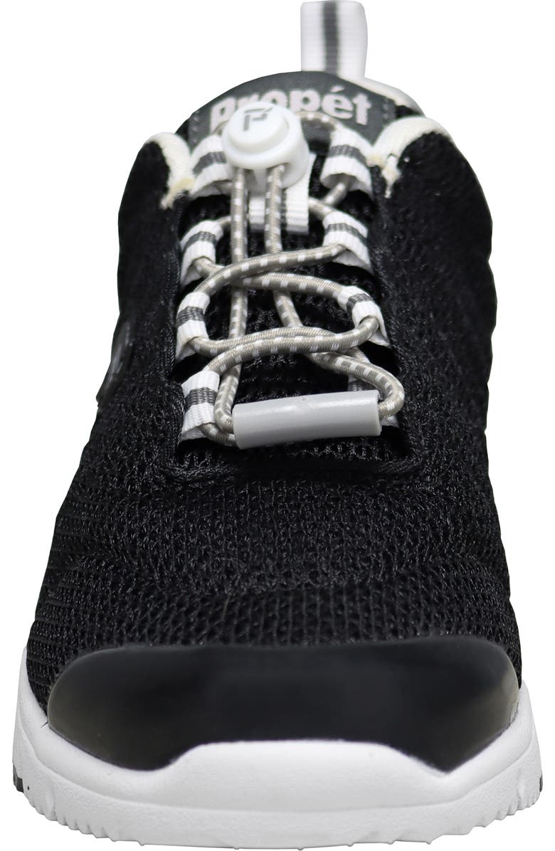 Propét Travel Walker II Running Shoe, Alternate, color, Black Mesh