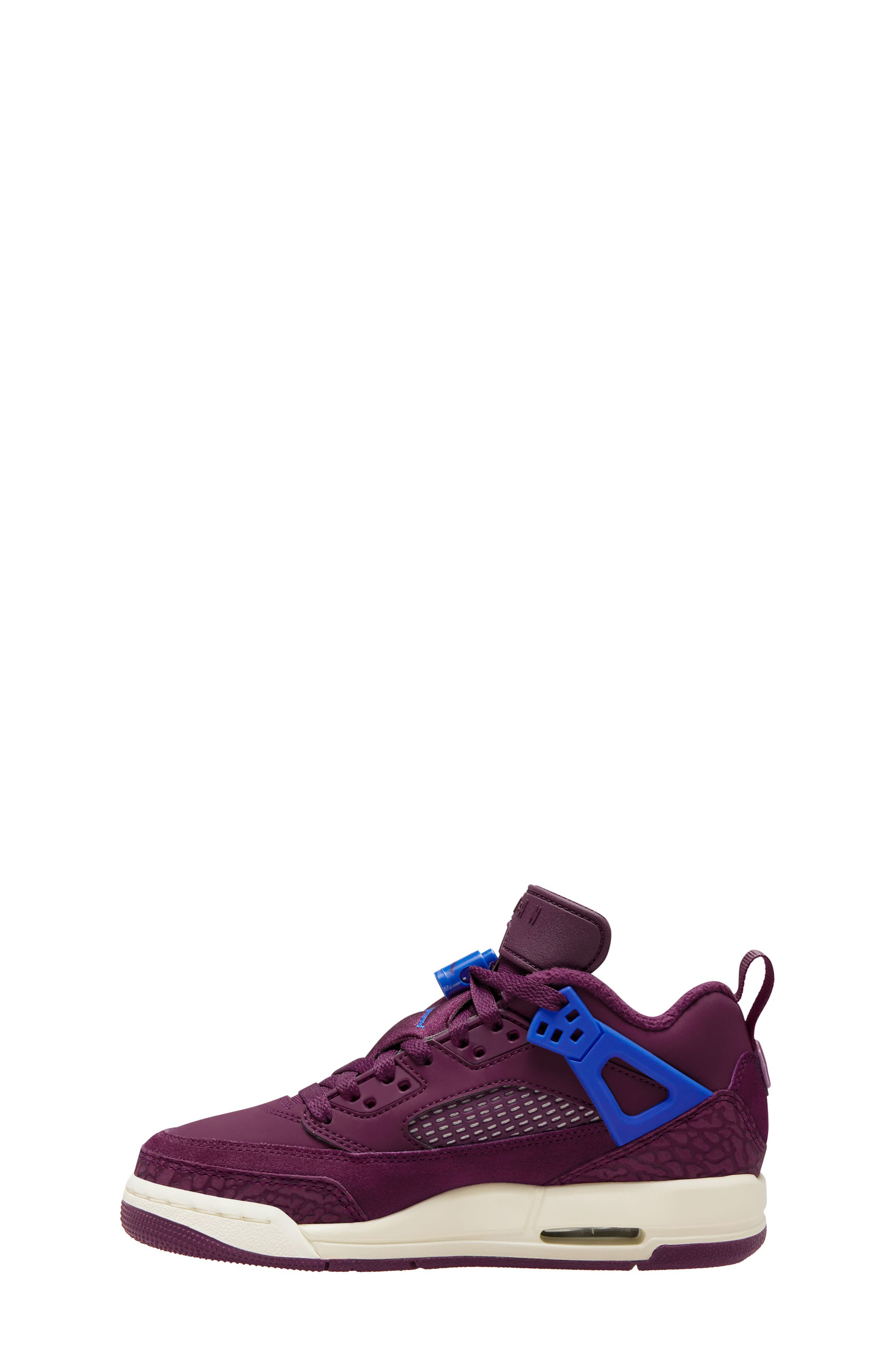 Nike Kids' Spizike Low Sneaker, Alternate, color, Bordeaux/ Hyper Royal/ Sail