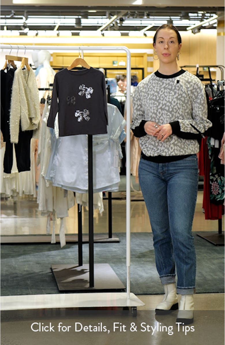 Kids' Sequin Bow T-Shirt, sales video thumbnail