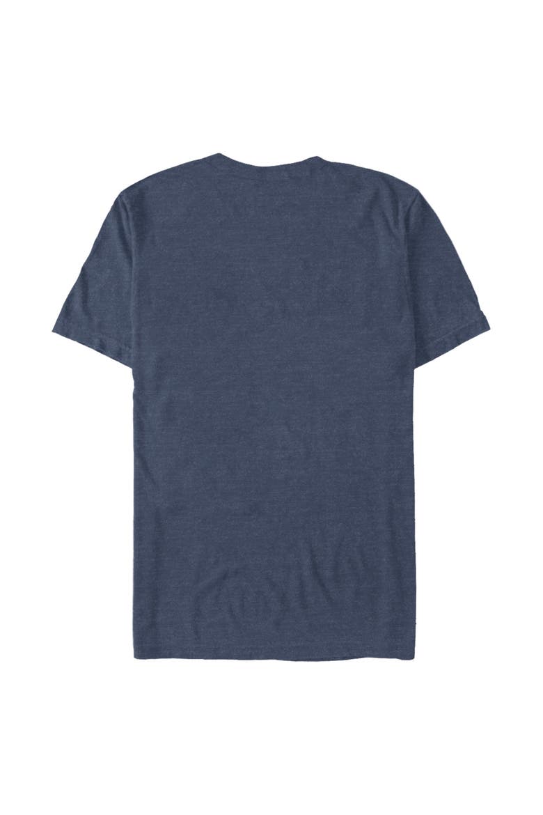 Men's MTV Moon Line Drawing Logo  Graphic T-Shirt, Alternate, color, Navy Blue Heather
