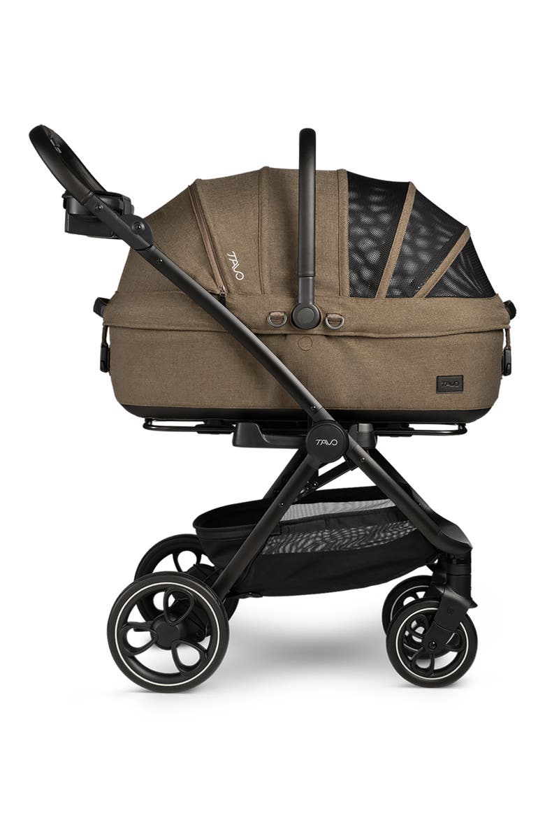 Maeve™ Medium Rigid 3-in-1 Pet Car Seat & Stroller, Alternate, color, BRINDLE