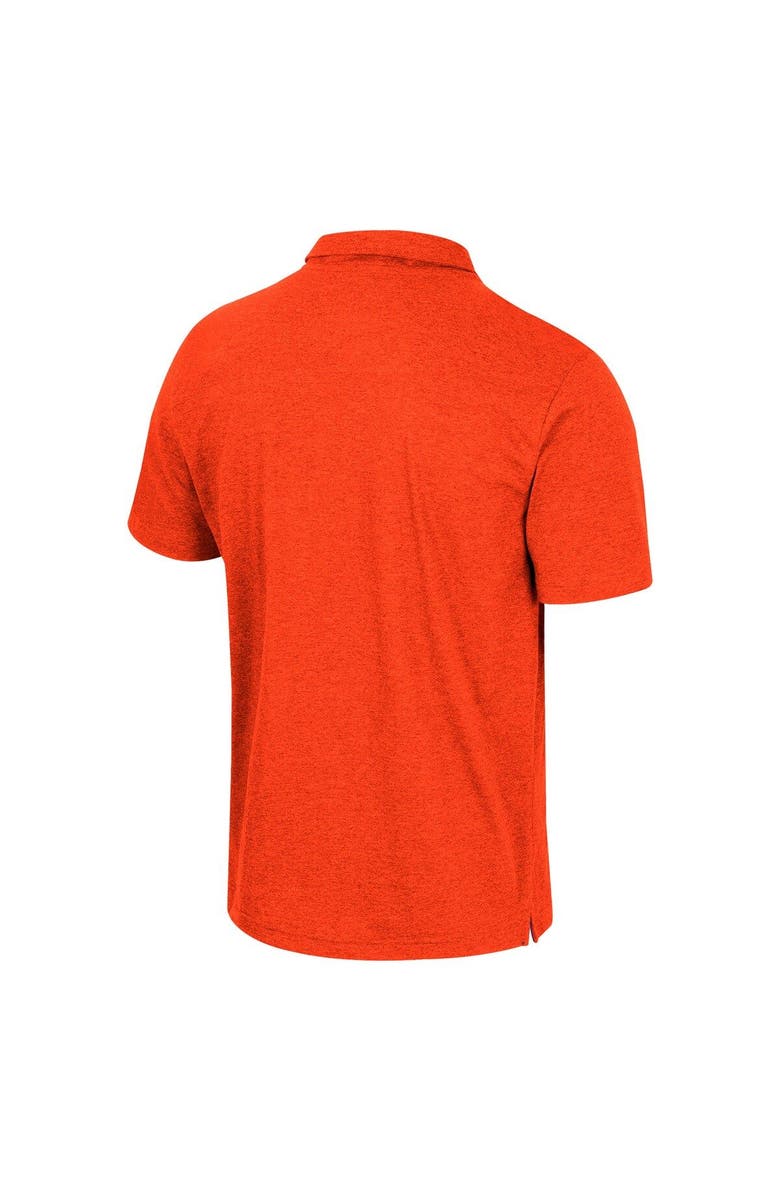 COLOSSEUM Men's Colosseum Orange Clemson Tigers No Problemo Polo, Alternate, color,