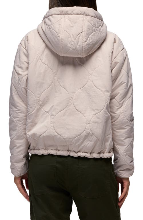 Prana Encinitas Quilted Jacket In Brown