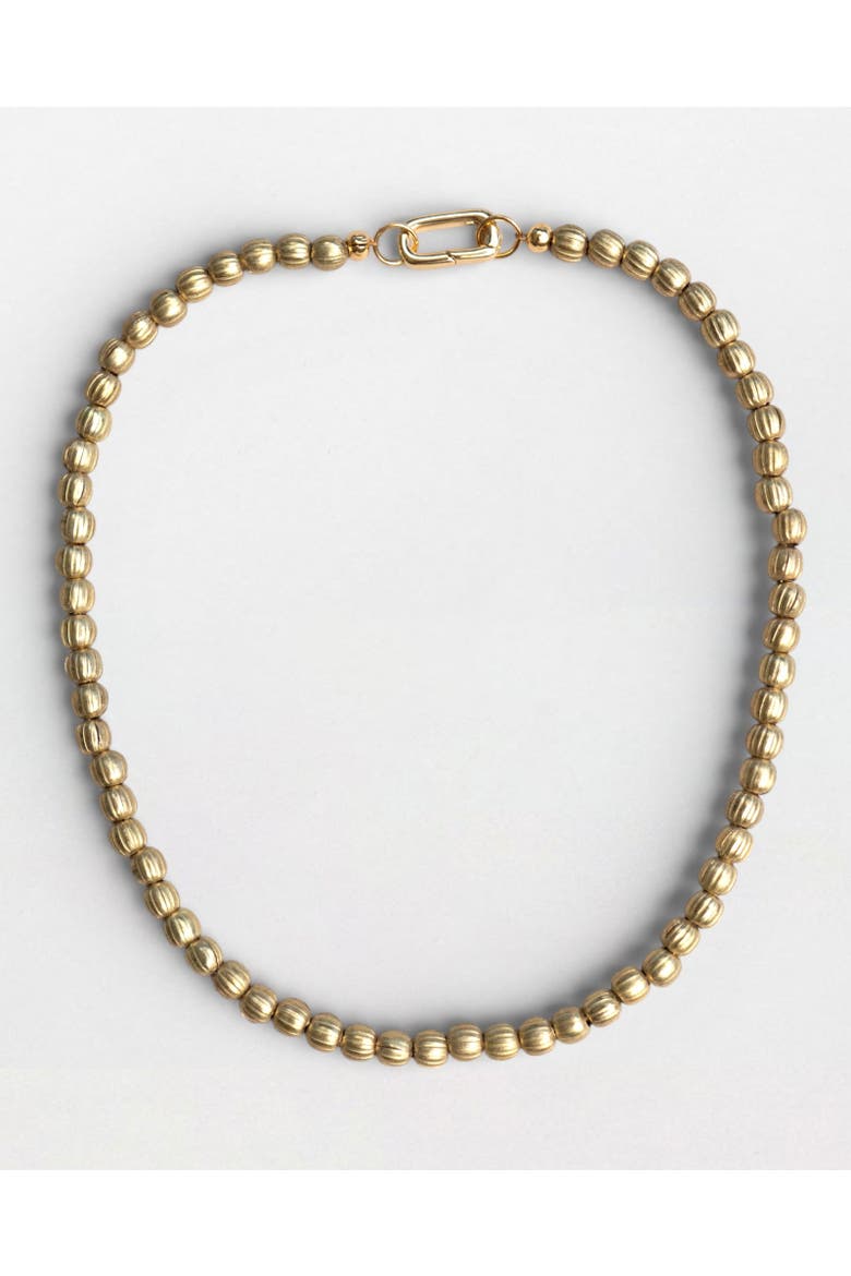 Marigold Necklace, Main, color, Gold