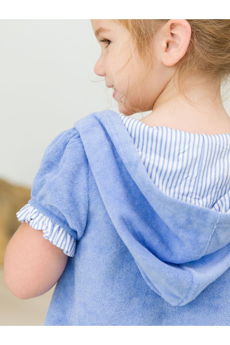 Baby/Toddler Girls Terry Full-Zip Cover-Up, Alternate, color, Periwinkle Blue