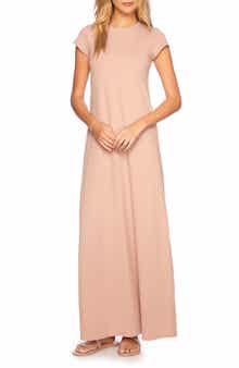 Susana Monaco Short Sleeve Maxi Dress