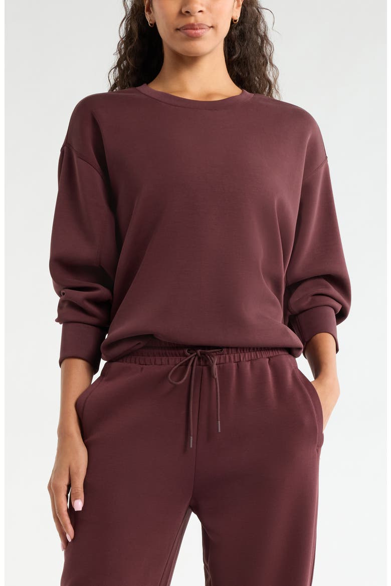 Soft Luxe Tunic, Main, color, BROWN RISTRETTO