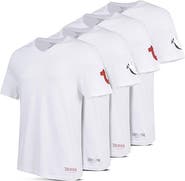 True Religion V-Neck Undershirts 4 Pack