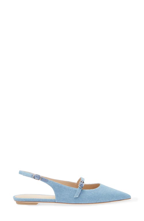 Stuart Weitzman Emilia Mary Jane Slingback Flat