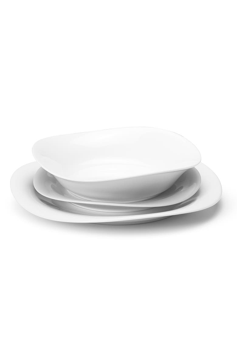 Georg Jensen Cobra 3-Piece Porcelain Dinnerware Set, Main, color, 