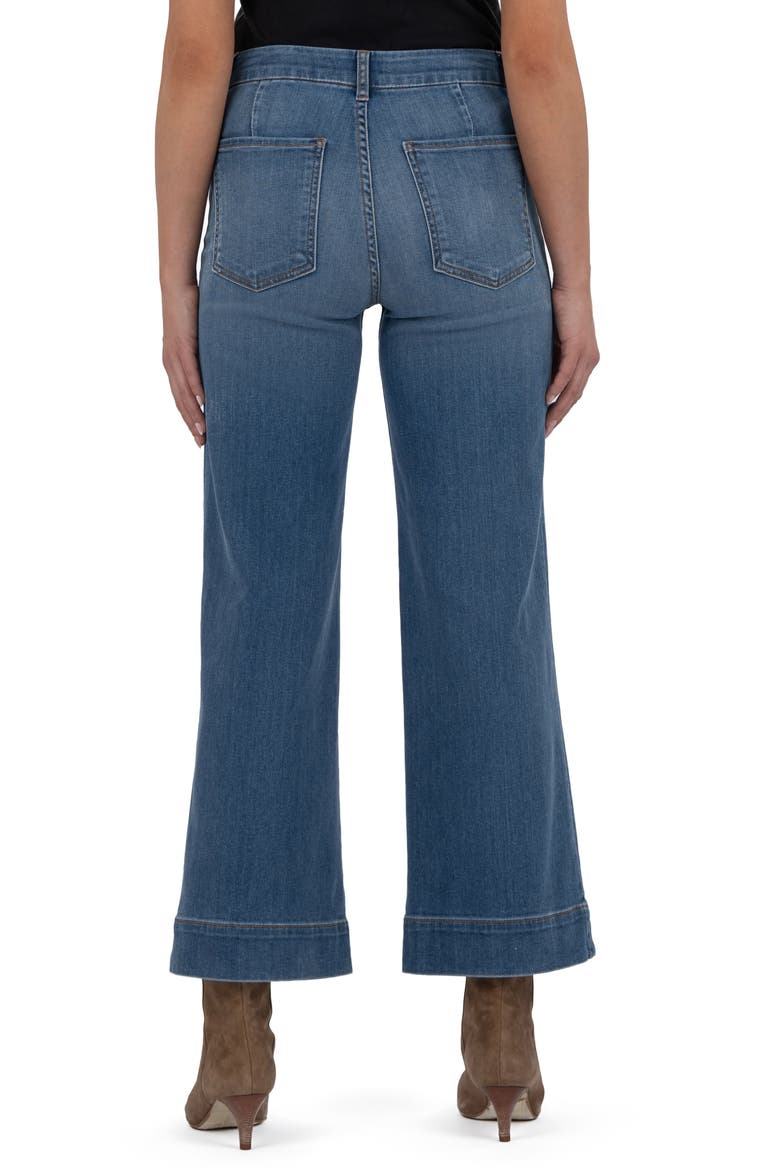 Meg High Waist Ankle Wide Leg Jeans, Alternate, color, RESTRAINT