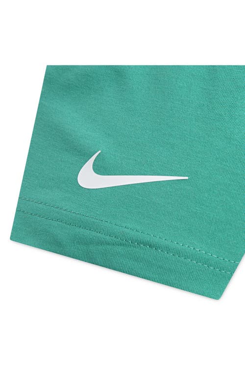 3 Brand Gradient Logo Graphic T-shirt & Shorts Set In Atomic Teal