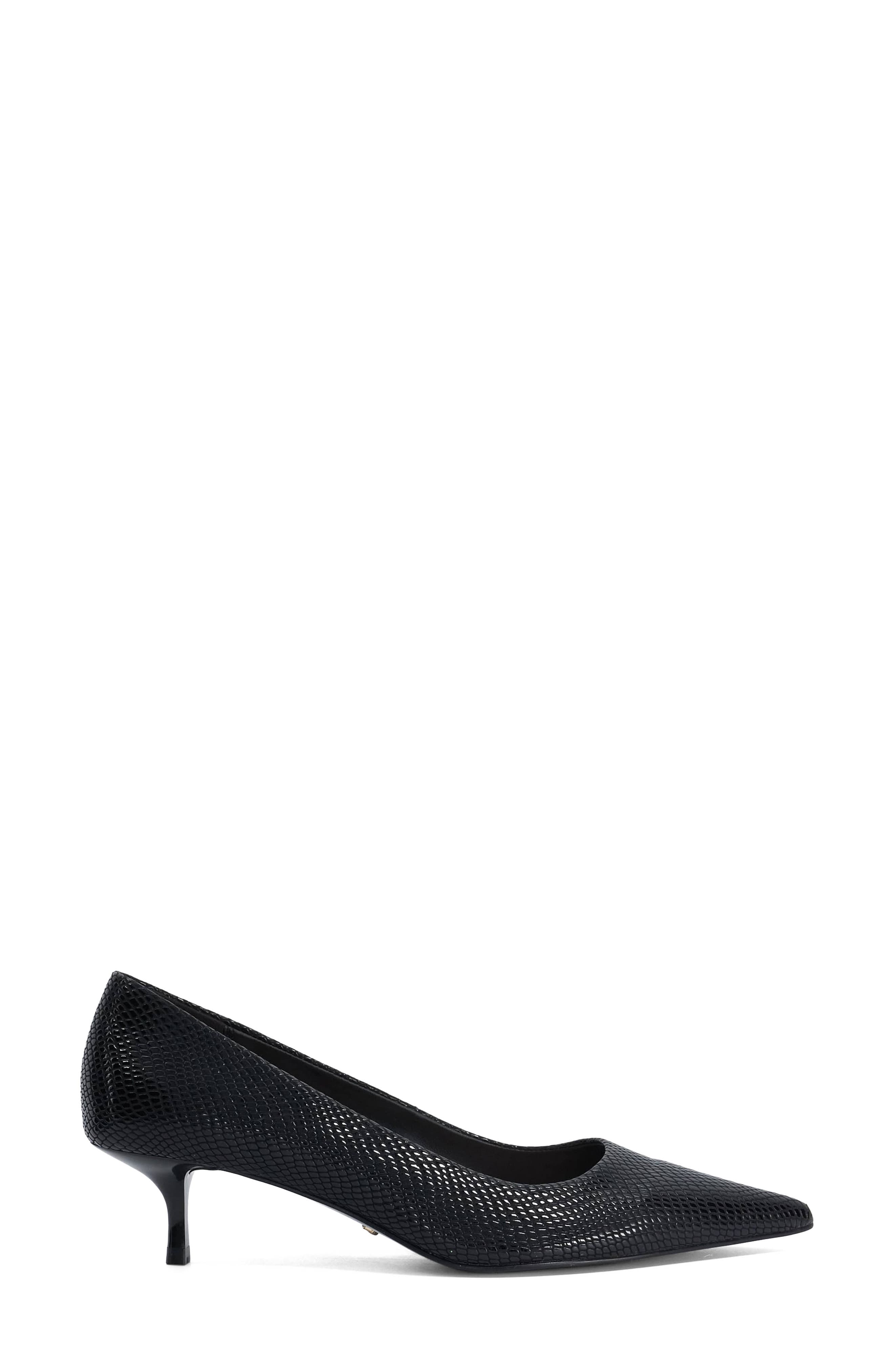 Dune London Amira Pointed Toe Pump, Alternate, color, Black