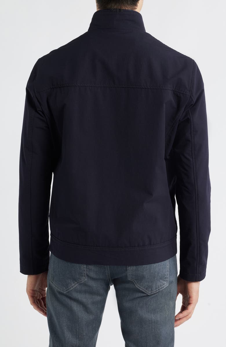 johnnie-O Agnelli Mixed Media Jacket, Alternate, color, Navy