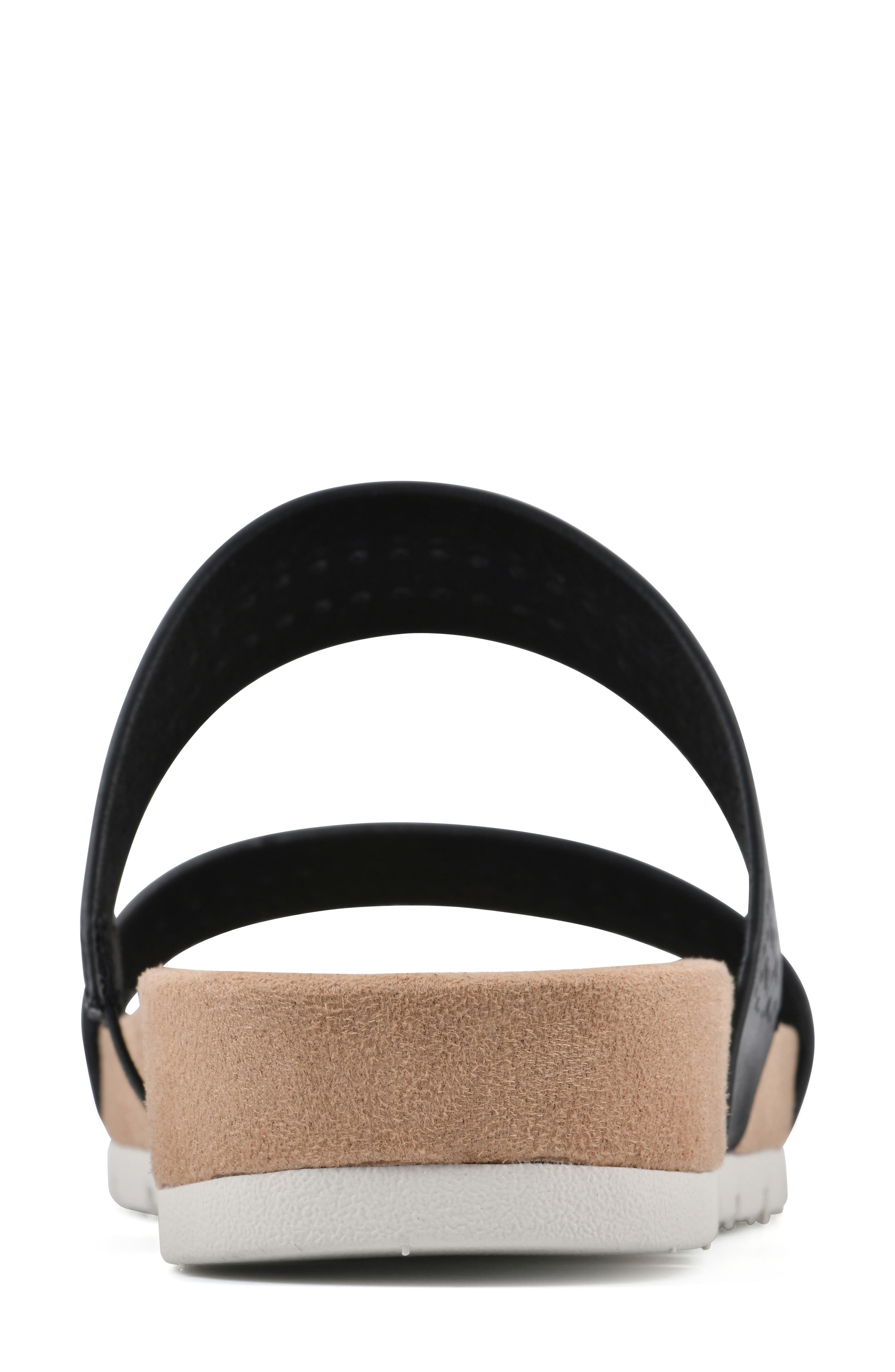 CLIFFS BY WHITE MOUNTAIN Thrilled Laser Cut Sandal, Alternate, color, 