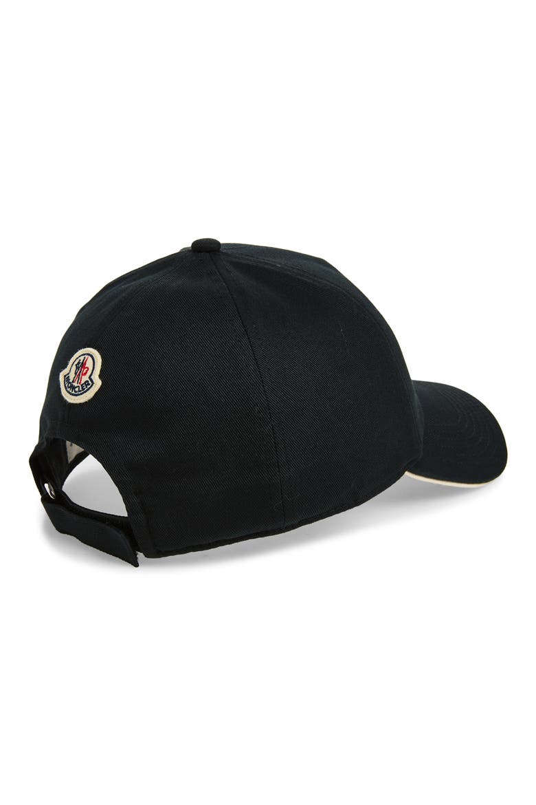 Logo Embroidered Adjustable Baseball Cap, Alternate, color, BLACK