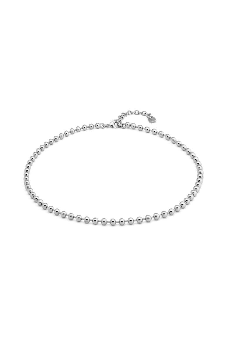 UNODE50 Pulse Bead Necklace, Alternate, color, Silver