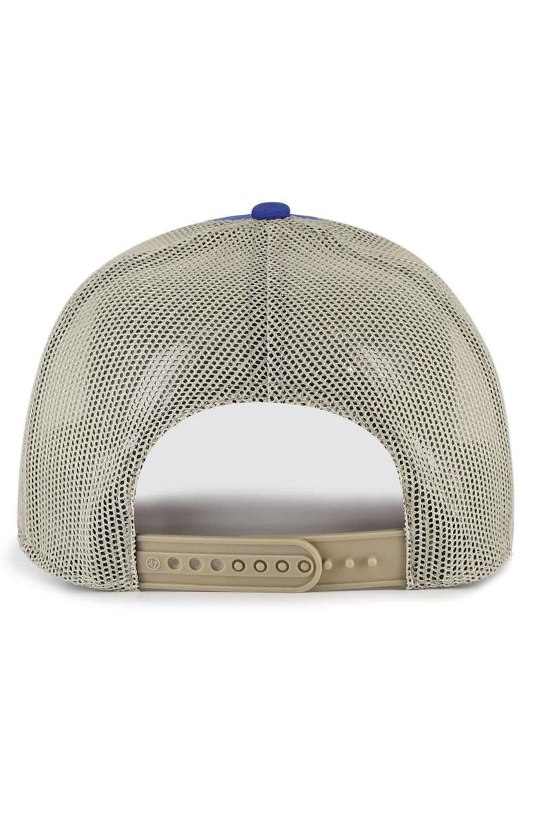 '47 Men's '47 Navy West Virginia Mountaineers Arid Adjustable Trucker Hat, Alternate, color, Navy