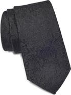 Nordstrom Reina Floral Silk Jacquard Tie