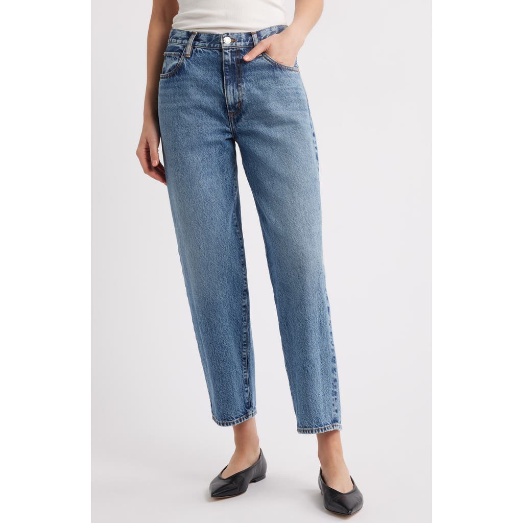 Frame The Hang High Waist Ankle Straight Leg Jeans