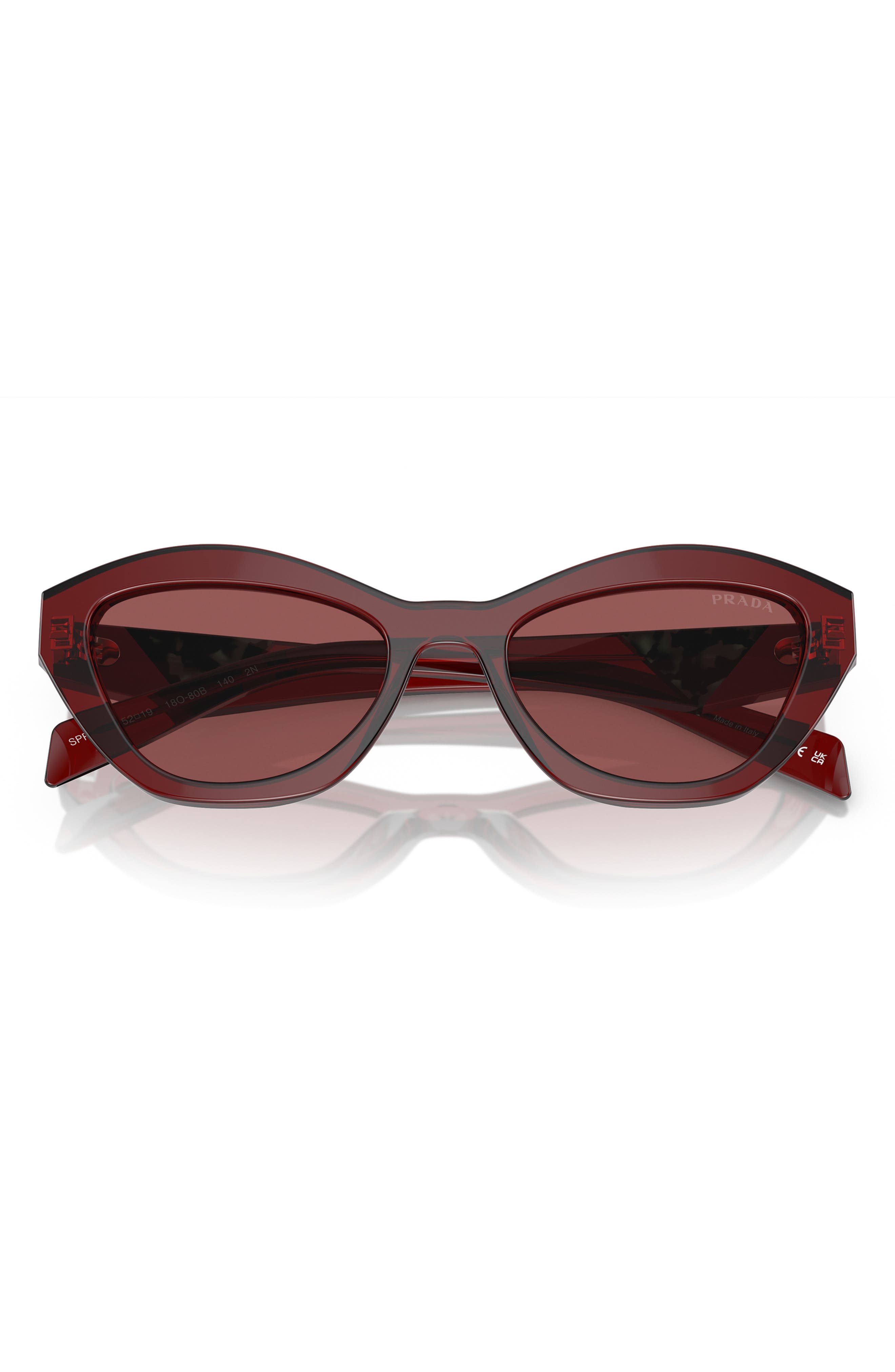 Prada 52mm Butterfly Sunglasses (Women) | Nordstrom