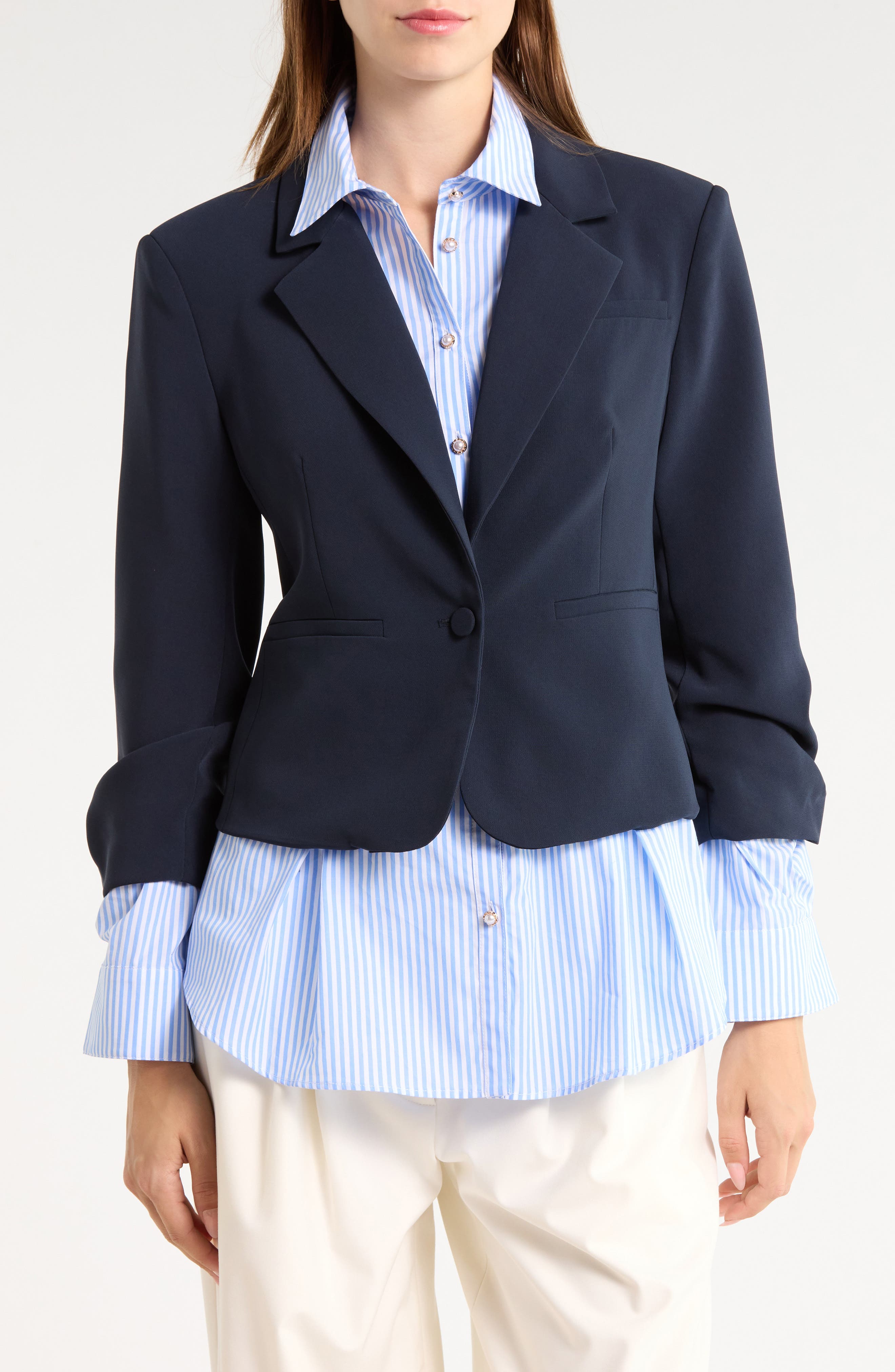 Aron Layered Blazer