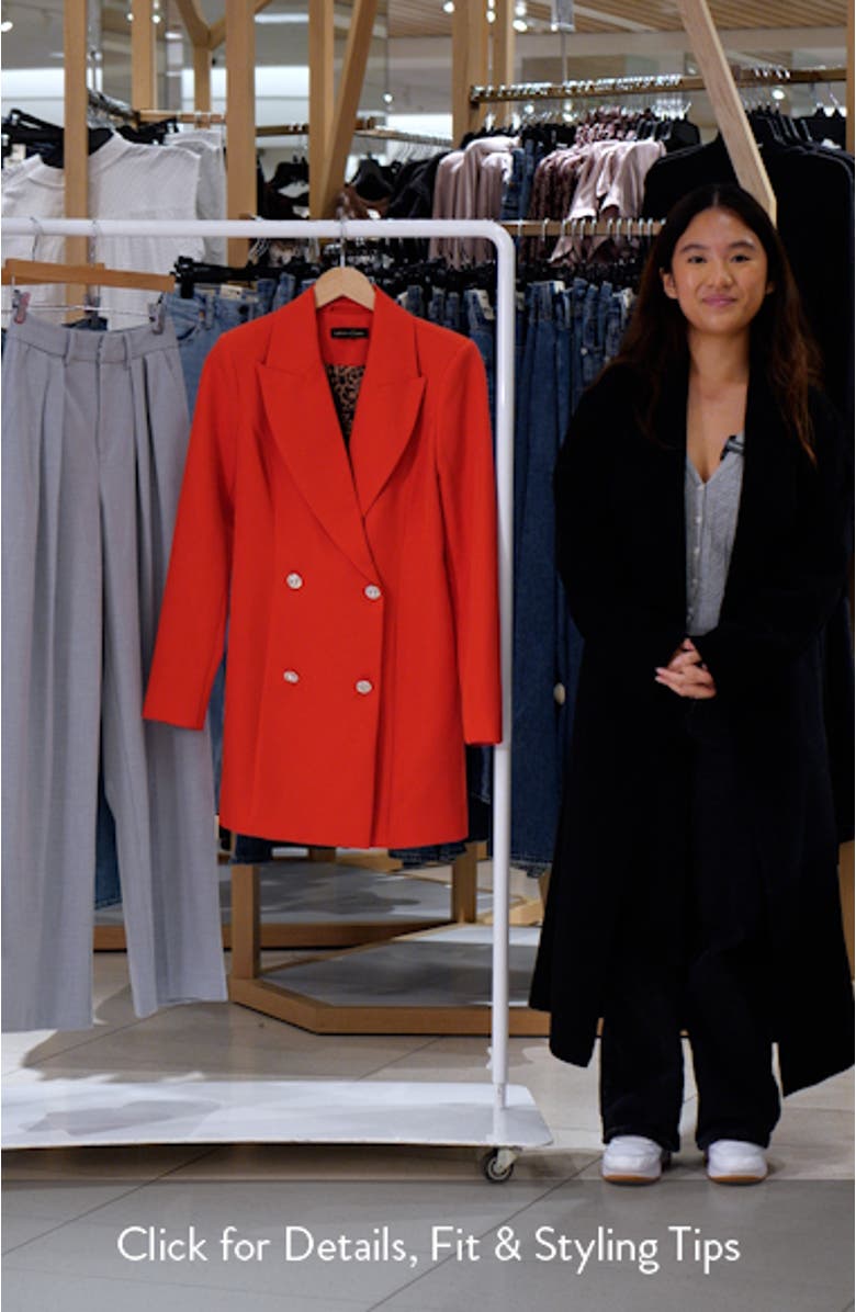 x Ciara Bold Blazer Dress, sales video thumbnail