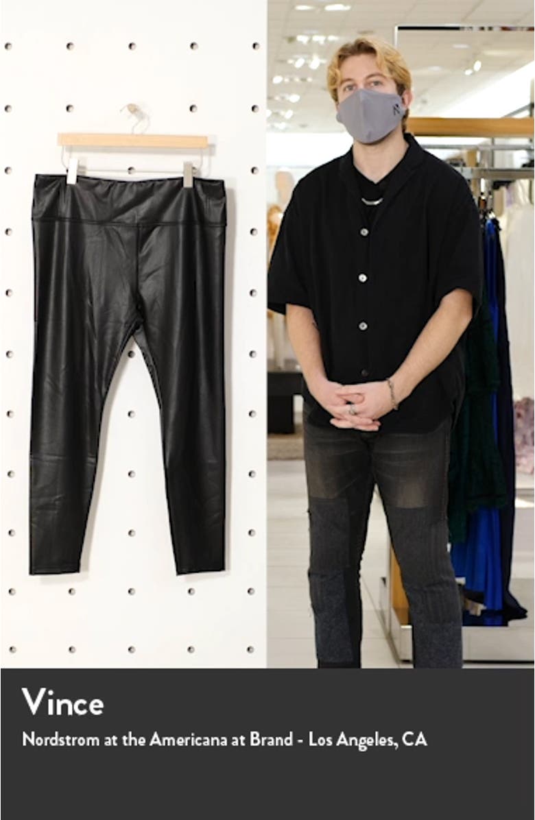 Faux Leather Leggings, sales video thumbnail