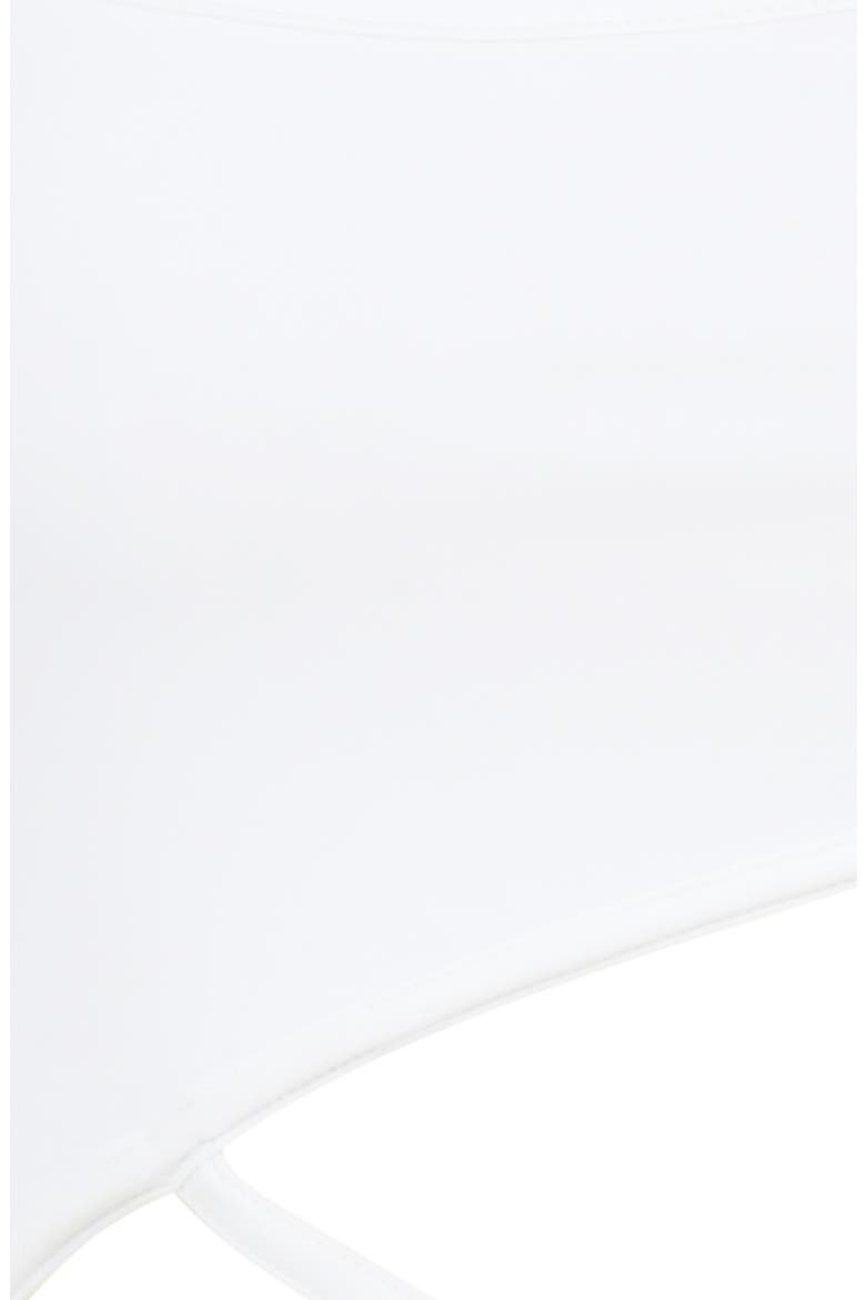 Cubano Strappy Cutout One-Piece Swimsuit, Alternate, color, WHITE