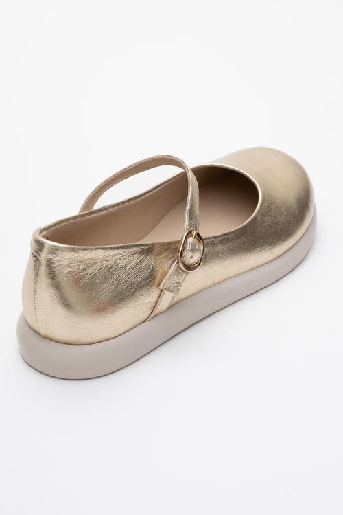 Forever & Always Shoes Anisa Leather Strap Flat