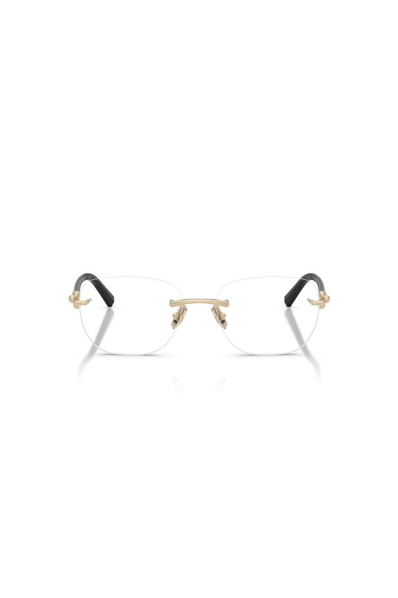 54mm Square optical glasses, Alternate, color, Gold