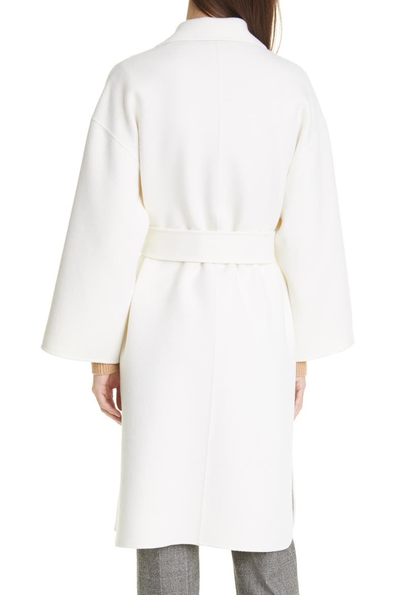 Wool & Cashmere Robe Coat, Alternate, color, IVORY