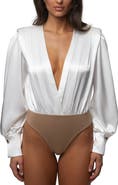 JLUXLABEL Satin Radiance Bodysuit