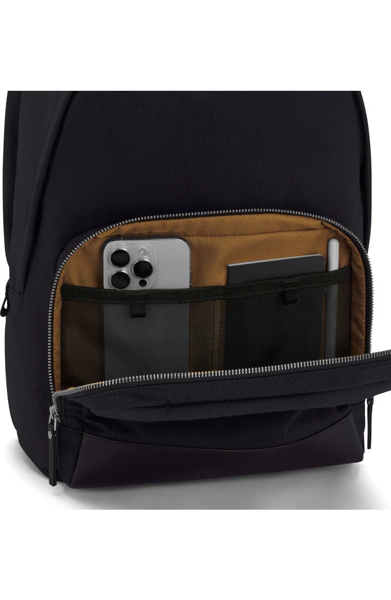 LOJEL SEMO Backpack Modern Commuter with Laptop Compartment, Alternate, color, Black