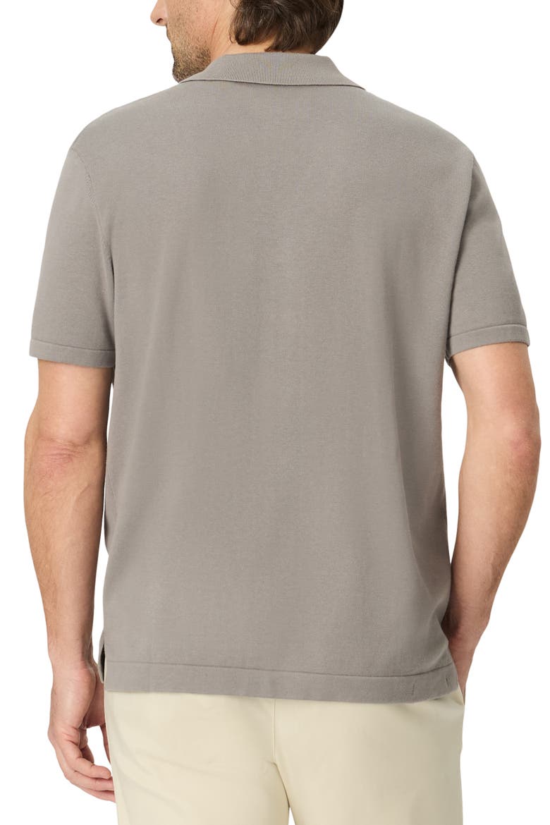 Tambor Short Sleeve Sweater, Alternate, color, LIGHT GREY