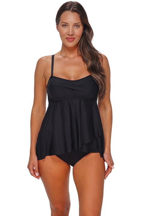 Molly Bandeau Tankini Swimsuit Top
