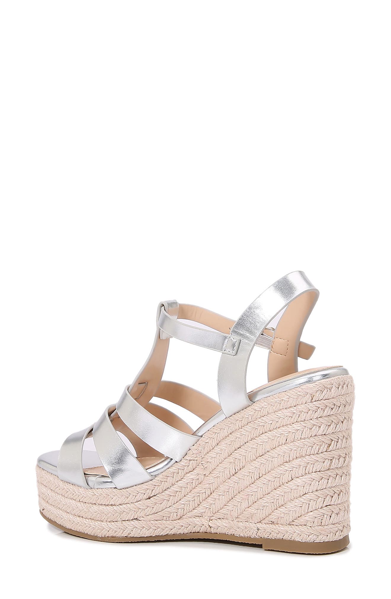 BERNESS Lotus Espadrille Wedge Platform Sandal, Alternate, color, 