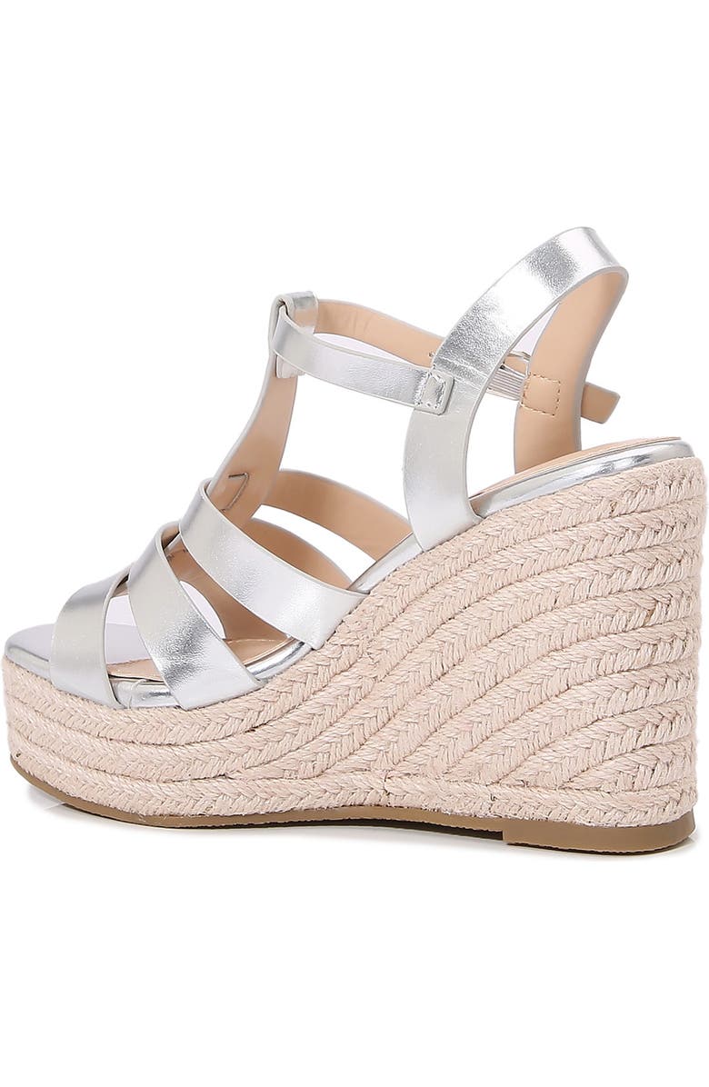 BERNESS Lotus Espadrille Wedge Platform Sandal, Alternate, color,