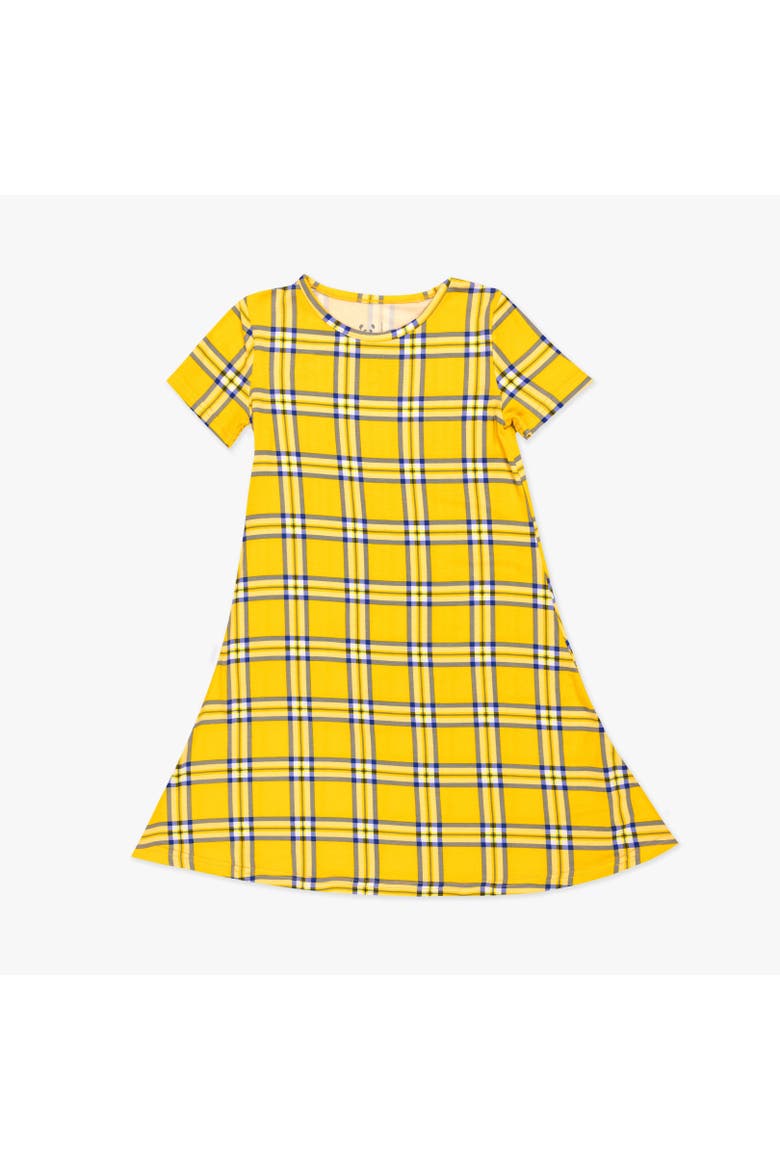 Kids' Clueless Total Betty Plaid Short Sleeve Dress, Main, color, Clueless Total Betty Plaid