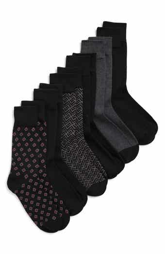 Assorted 6-Pack Crew Dress Socks