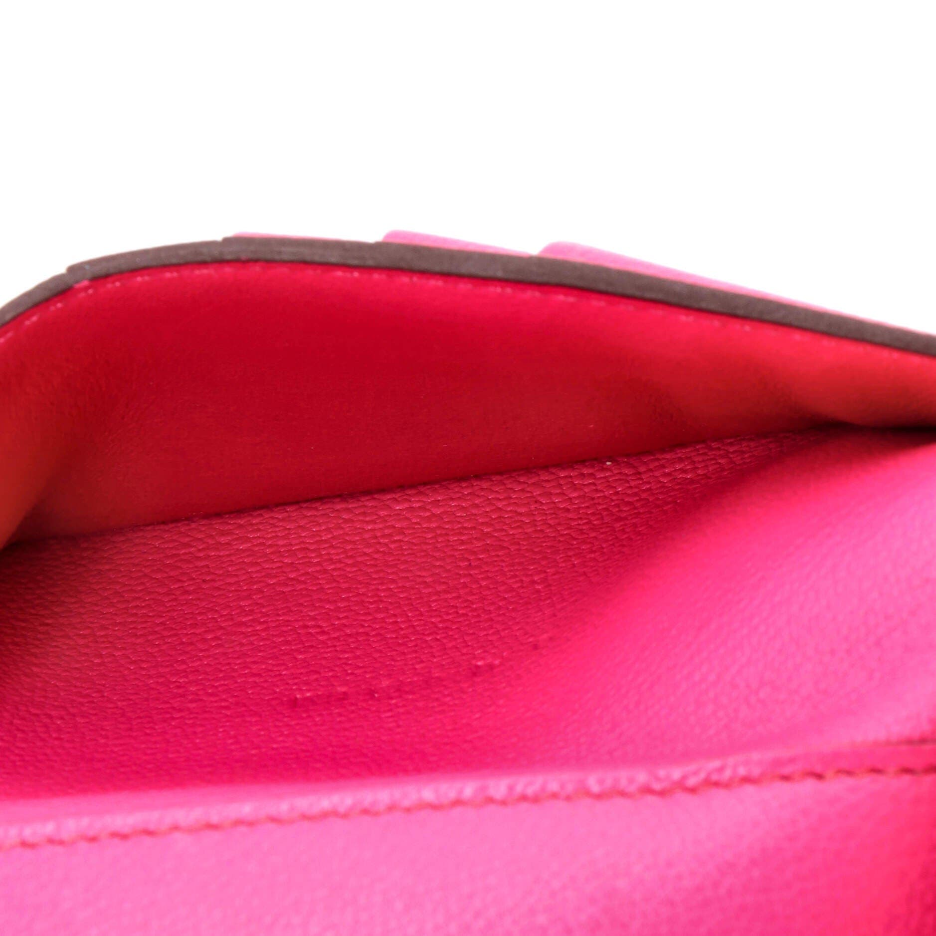 Kelly Trifold Wallet Chevre Mysore Medium, Alternate, color, Pink